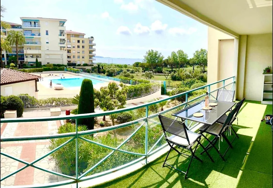 1 Bedroom Sea View, Swimming Pool, Beach On Foot, Parking Αντίμπ Διαμέρισμα