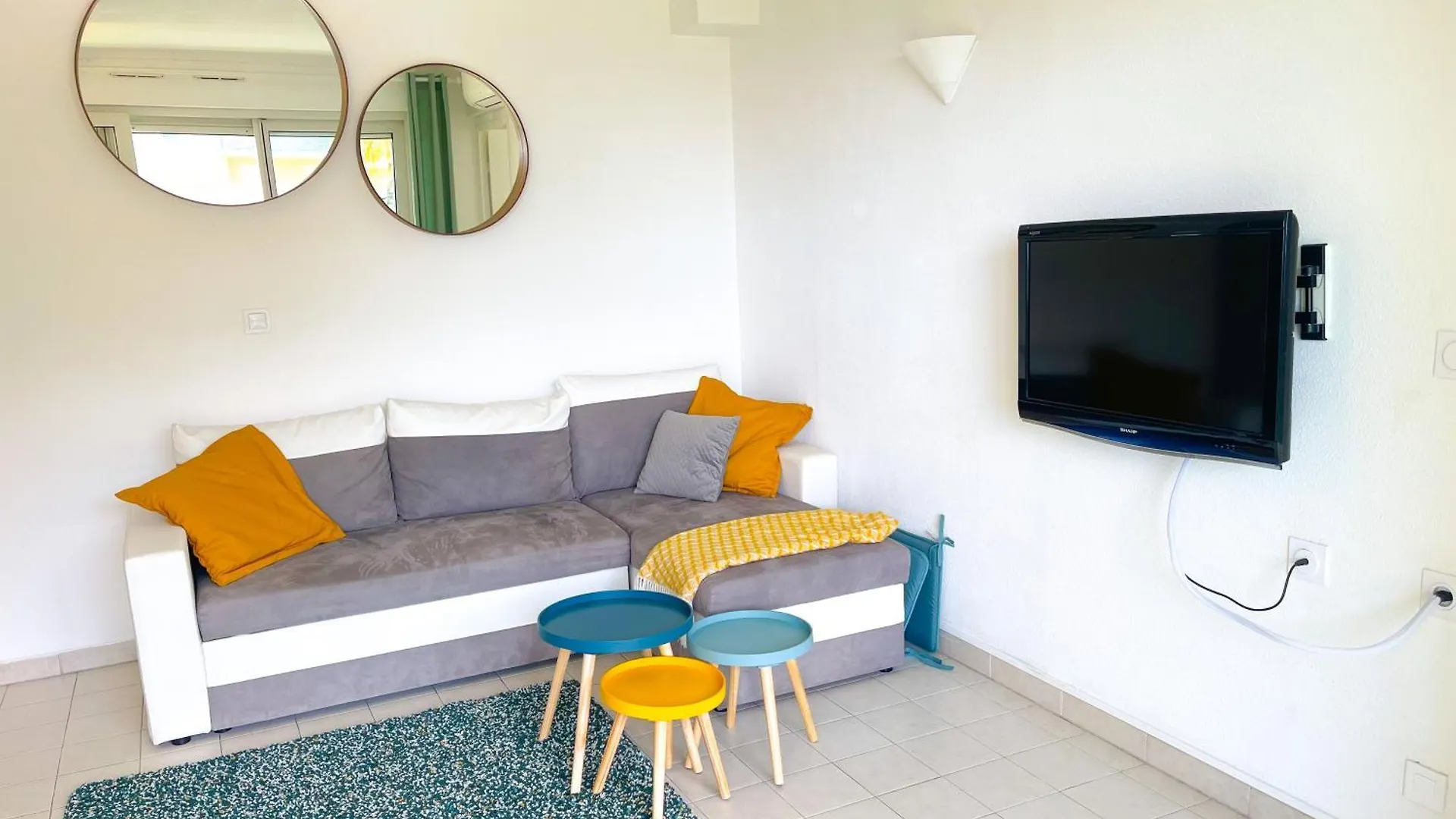 1 Bedroom Sea View, Swimming Pool, Beach On Foot, Parking Αντίμπ Διαμέρισμα