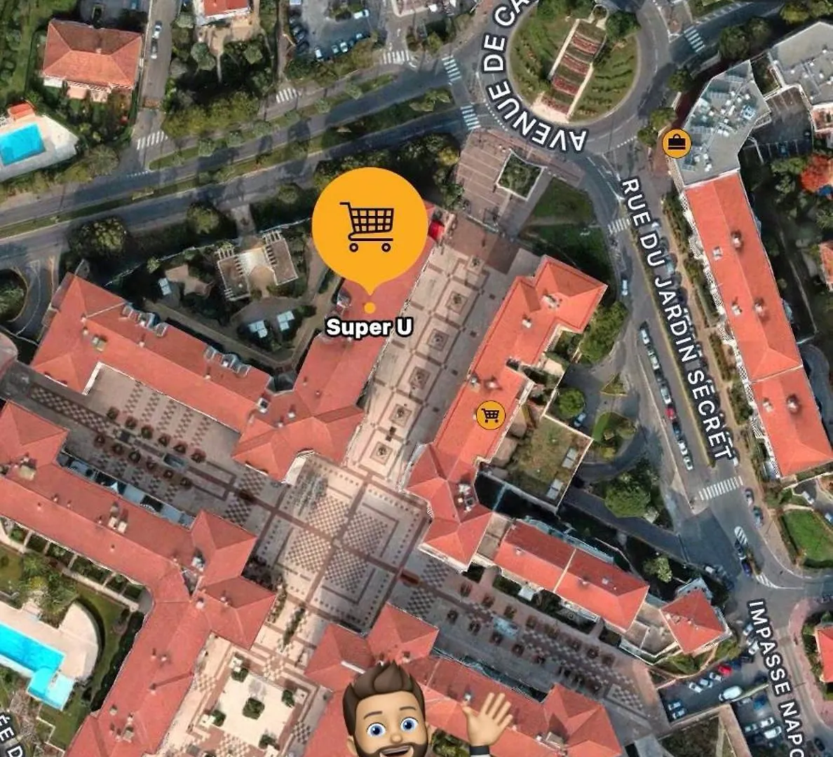 1 Bedroom Sea View, Swimming Pool, Beach On Foot, Parking Αντίμπ 0*,  Γαλλία